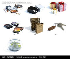 七款日常用品的3D模型圖及其應(yīng)用